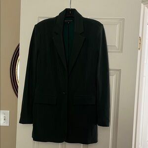 Boston Proper Dark Green Blazer